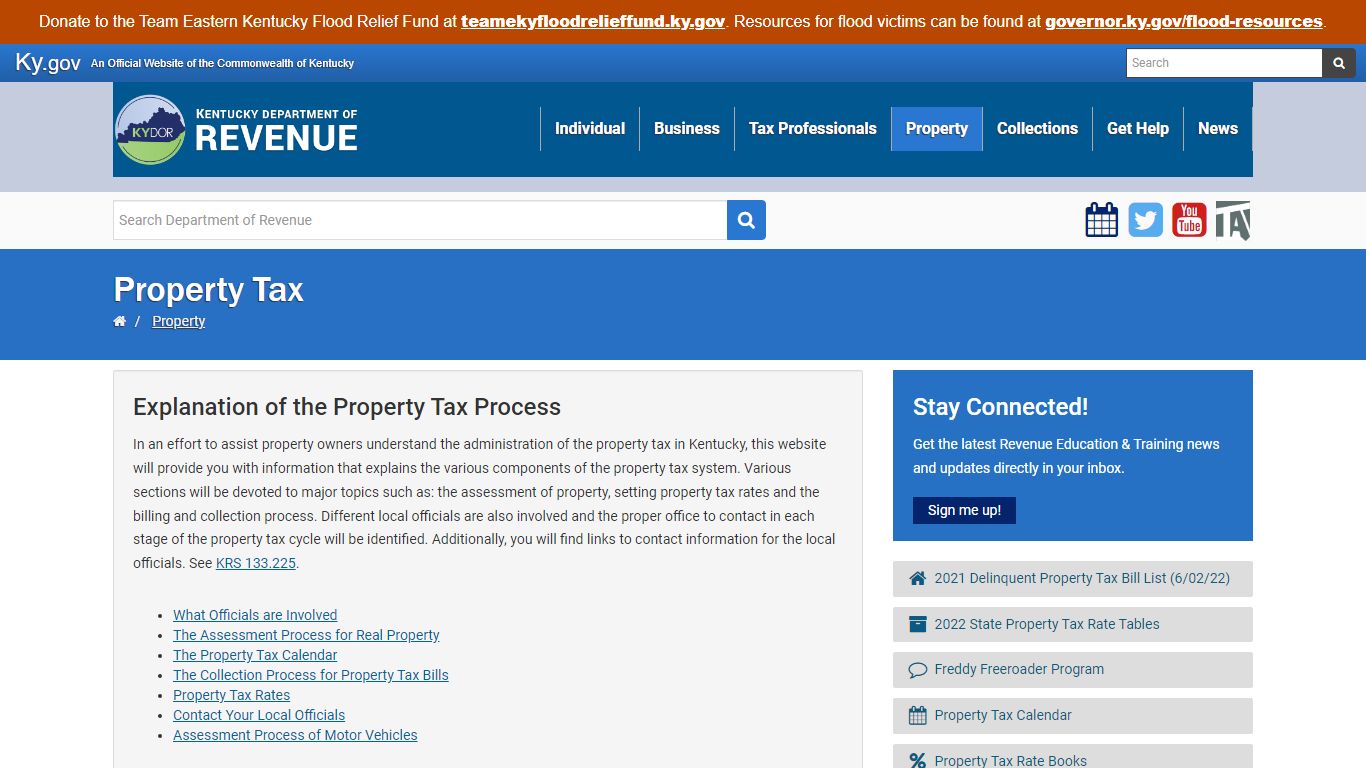 Property Tax - Department of Revenue - Kentucky